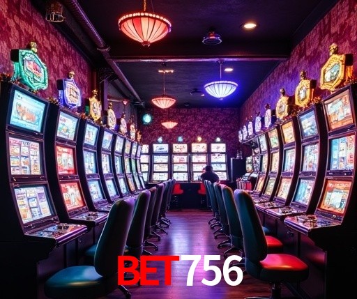 Interface moderna da plataforma bet756